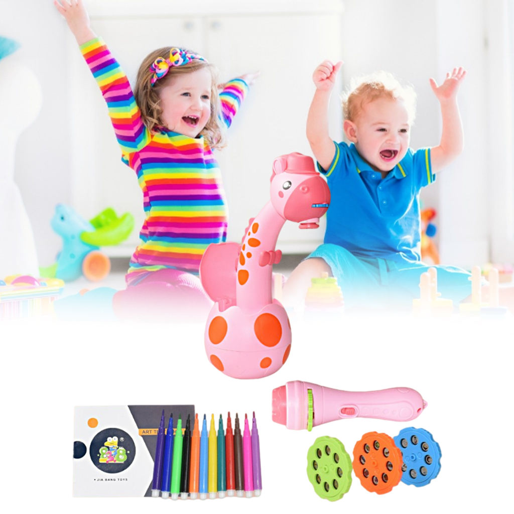 Trace and Draw Projector Toy Painting Toy Painting Tools Projector Painting Toy for Boys Girls