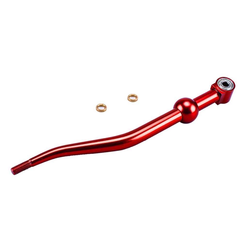 Racing Dual Bend Short er for  Accurate Easy Installation Red