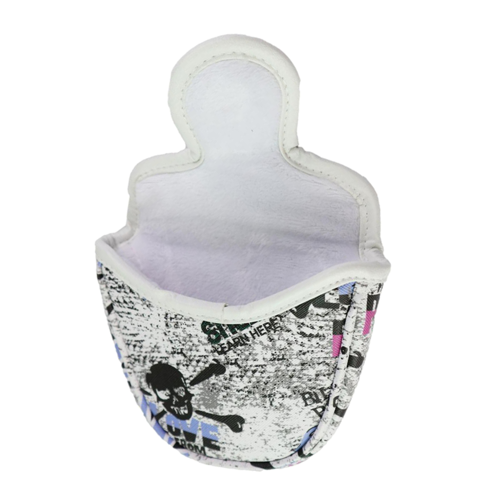 Magnetic Golf Mallet Head Cover Center Putter Club Headcover Retro Guard
