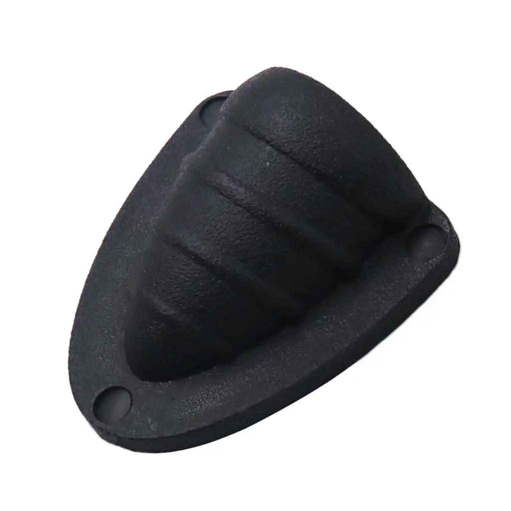 Marine Nylon Clam Shell Vent Wire Cover  Ventilation Accessories Parts - Small - Black