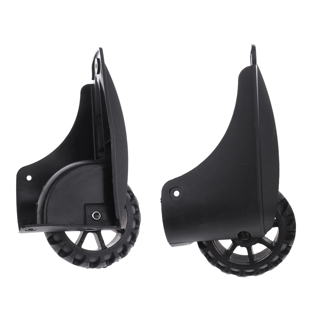 1Pair Travel Luggage Wheels Replacement Suitcase Fixed Spare Caster D082