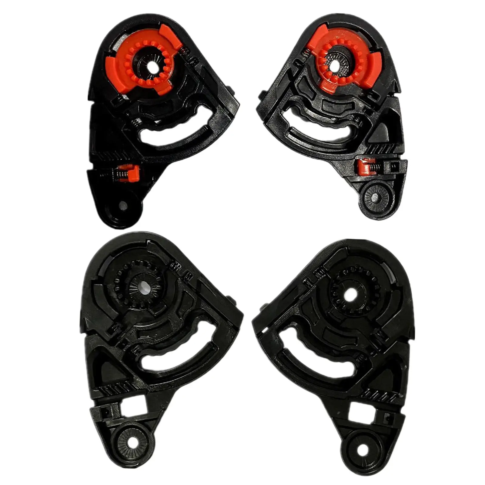 Motorcycle Helmet Gear Plate/Ratchet Set Shield Plastic Case Fit for MT , Blade2 Revenge2 Rapide Bike Racing
