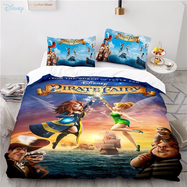 Jogo de cama estampado princesa disney, tecidos para casa, fofo, menina,  3d, capa de edredom, fronha, total, queen, king size, roupas de cama, 2/3  unidades - AliExpress