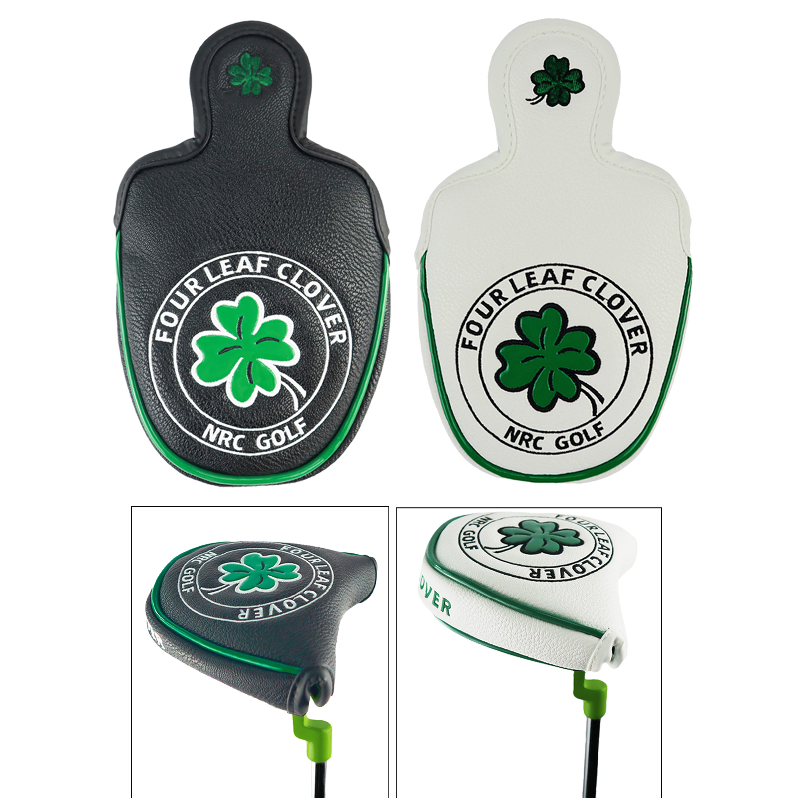 Mallet Putter Cover Headcover Magnetic Golf Head Covers Headcovers Club Protective Equipment Durable Thick Pu Leather