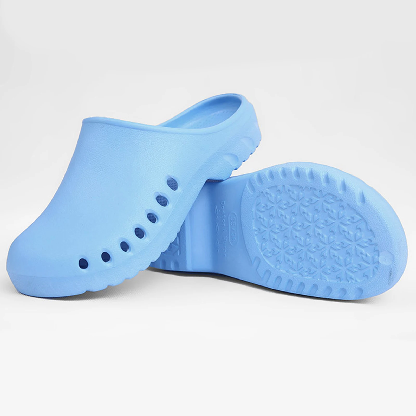 1Pair Unisex Clog Nurse Doctor Nursing Shoes Slip Resistant Slipers Hotel
