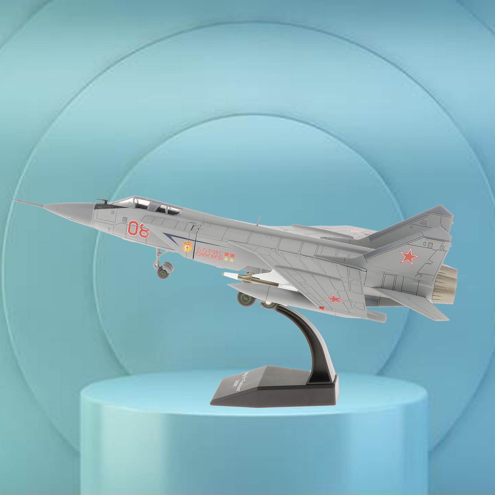 1/72 Mig-31 Diecast Fighter Model Plane Airplane Aircraft Helocopter Model Collectables