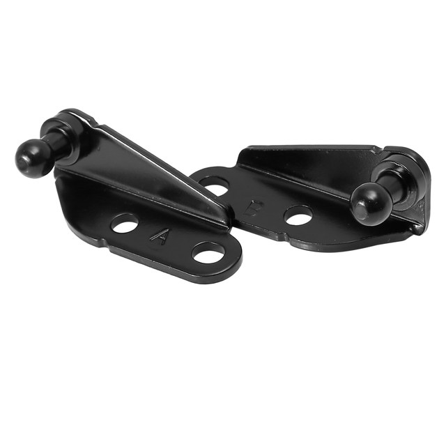 X AUTOHAUX 4pcs 10mm Car Ball Studs Mounting Brackets Black 64x35x21mm