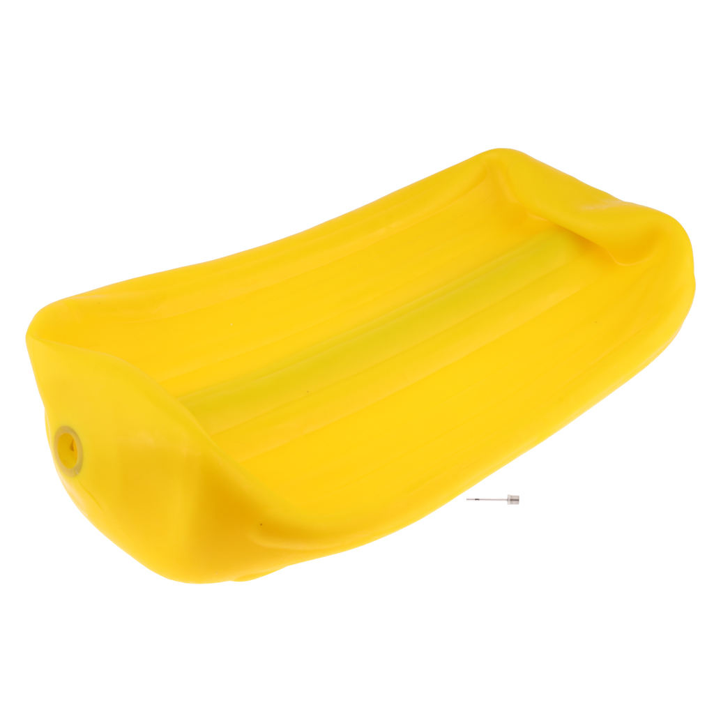 Inflatable Marine Fender 20.1x7.9'' Boat Buffer Barrier White / Yellow / Red