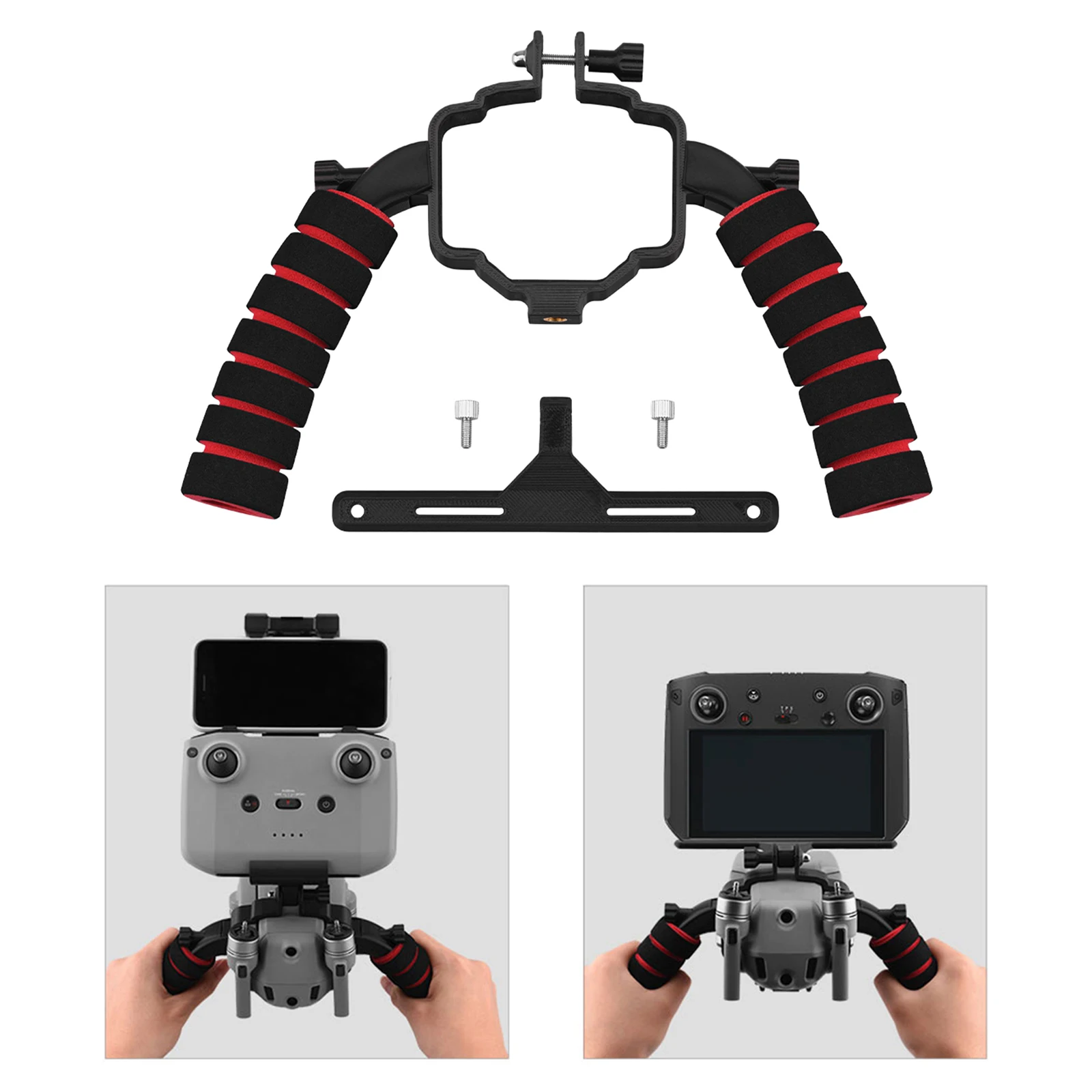 Dual-Handled Dual Handle Handheld Gimbal Stabilizer for DJI Mavic AIR 2