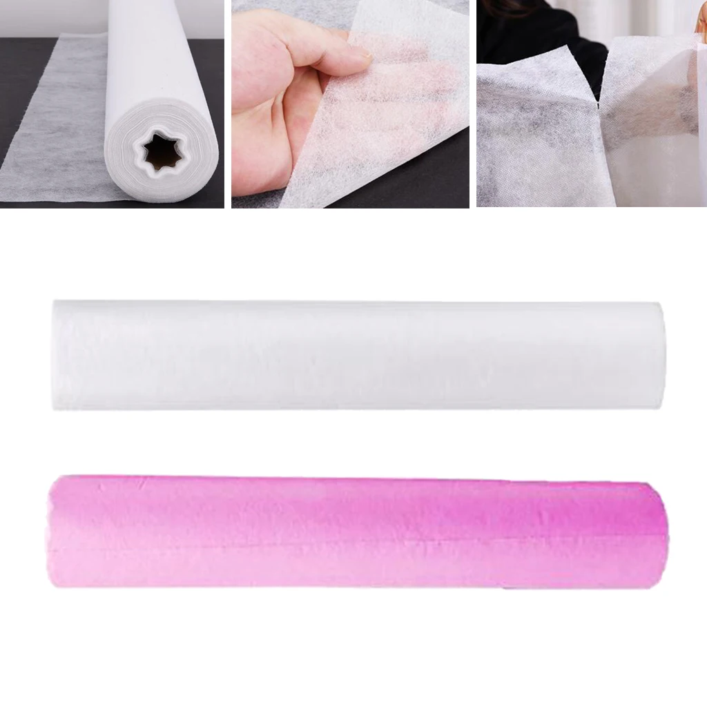 50Pcs/Roll Disposable Bed Sheets for Beauty & Massage Salons Non-Woven Headrest Paper SPA Bed Sheet for Salon Hotel Bed Sheets 