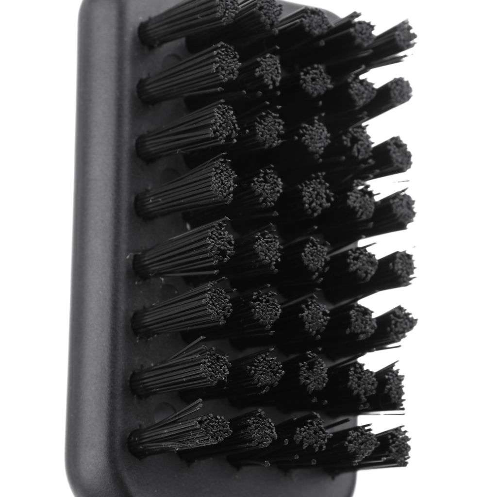 Universal Golf Shoe Brush Cleaning Bristles Groove Cleaner Shoehorn Handle
