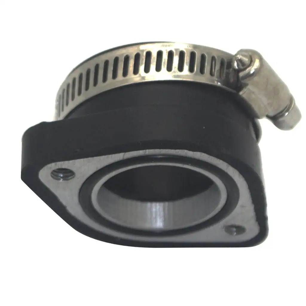 28mm 35mm Carb Flange Intake Adapter Manifold Boot For VM24 Manifold Intake