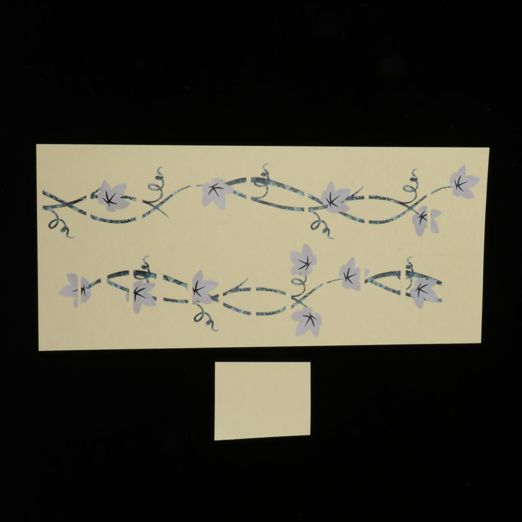 PVC Guitar Fretboard Sticker Acoustic Guitar Fingerboard Decals Markers