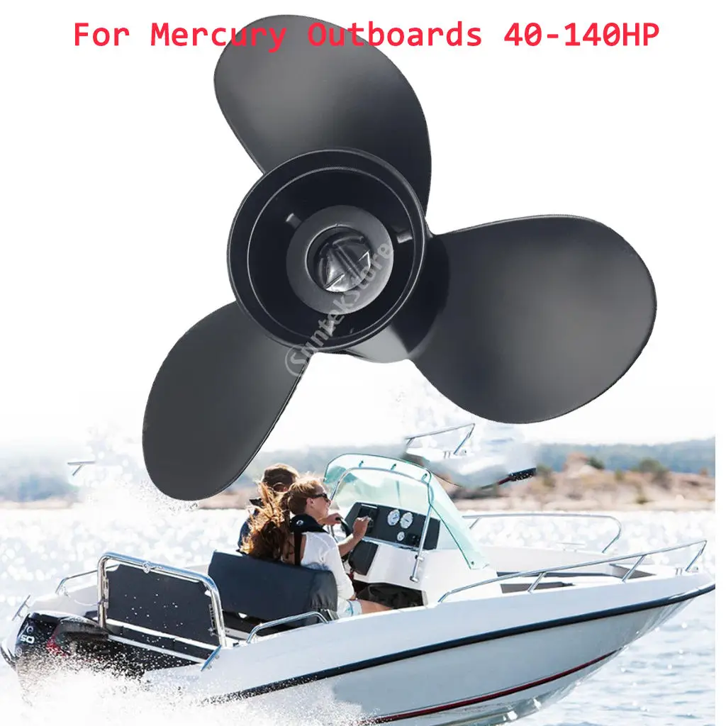 Boat 3 Blade Aluminum 1/4 inch Dia. X 17 inch Pitch for Mercury