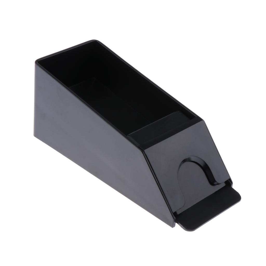 Plastic Blackjack Dealing Shoe Holds 1-4 Decks Casino Poker Dealer Playling Cards Game Table Games Accessories White/Black