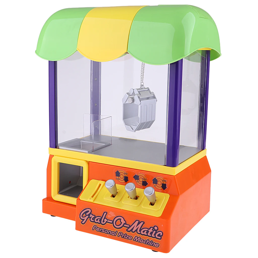 MagiDeal Candy Grabber Machine Toy Claw Game Kids Fun Crane Dolls Grab Arcade Machine Birthday Gift