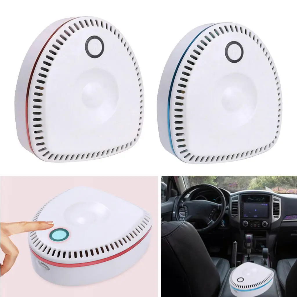Car Air Purifier Cleaner Ozone USB Mini Home Vehicle Air Cleaner Remove Air Purifier for Refrigerator