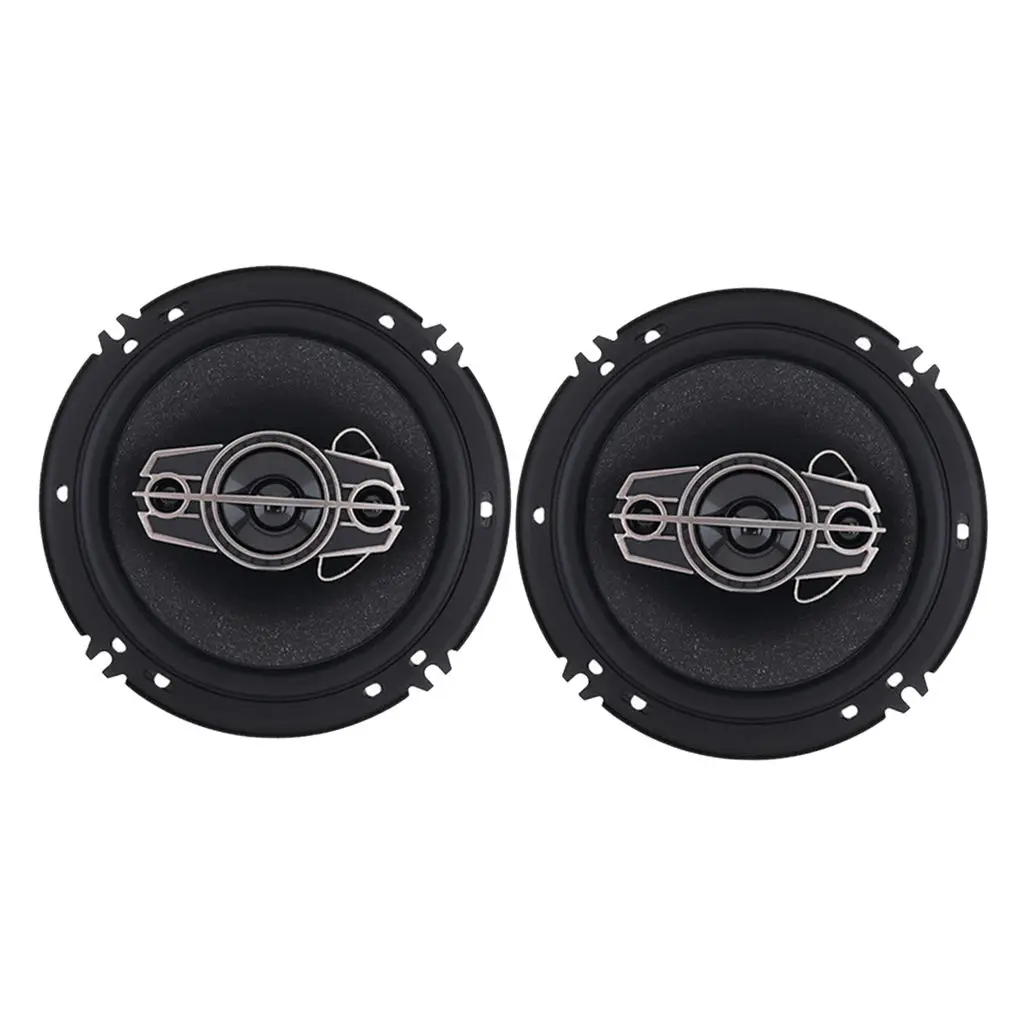 2Pcs 2 6.5 Inch 4 Way Car Automobile HiFi Coaxial Speaker Easy to Install