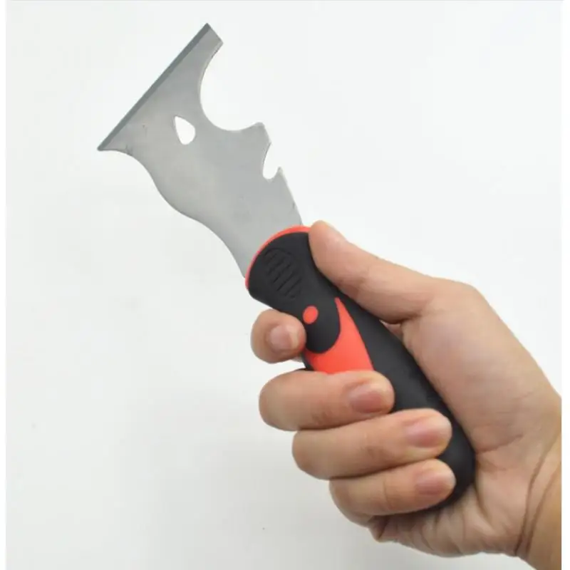 Steel Paint Putty Scraper 9 in1 Tool Putty Knife Caulk Removal Tool Painters Tool Paint Can Opener Paint Remover Tools