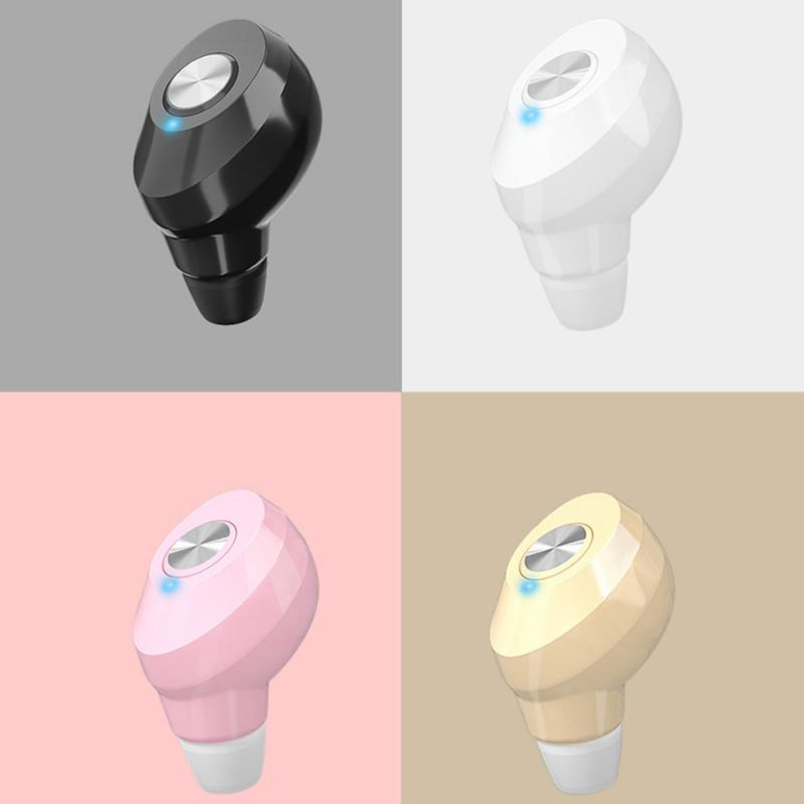 Earbuds Cordless Mini Small Ear Canals Sport Gaming Immersive Headphone for Samsung Apple Xiaomi Smartphone Mobile Phones