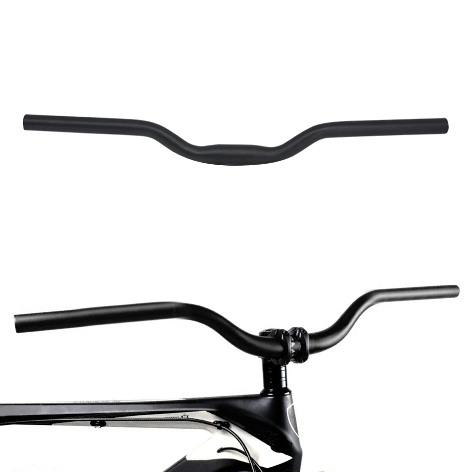 Mountain Bike Handlebar MTB 25.4mm Riser Bar Downhill Cycling Components