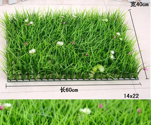 Erba artificiale all'aperto piante in erba sintetica prato per la  decorazione giardino finto tappeto sintetico Cesped rotolo artificiale -  AliExpress