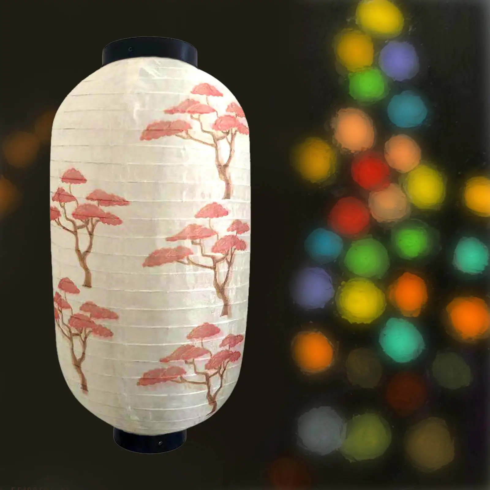 Japanese Satin Fabric Lantern Cloth New Year Party Decoration Sushi Restaurant Decorative Supplies Festival Lanterns