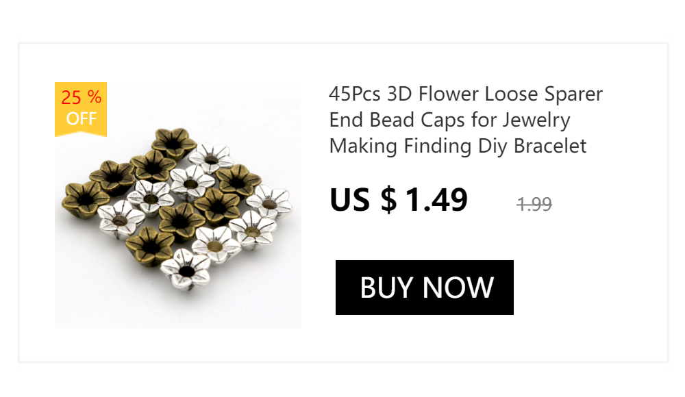 100Pcs 7x 2,2mm Clover Kreuz FlowerSparer Lose Ende Perlen Kappen für Schmuck Finden Diy Zubehör Komponenten Großhandel – Detail 19