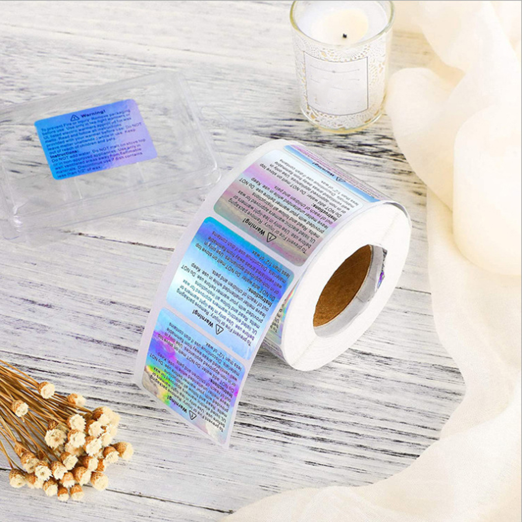 500 Candle Warning Stickers Labels Safety for Soy Wax Candle Making Tins Jar