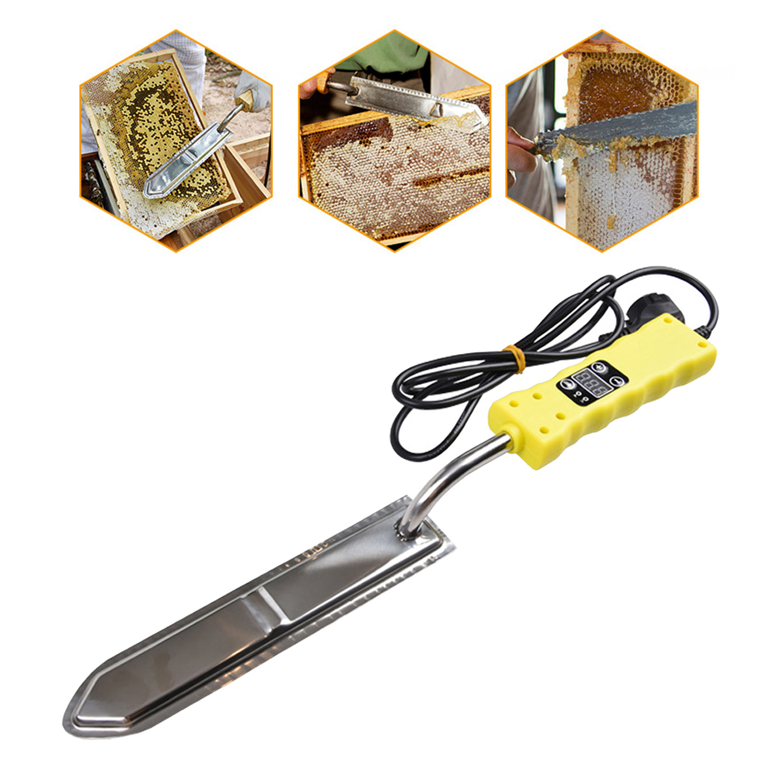 1Pcs Temperature Control Electric Cutting Honey Knife 0-180 Degrees Celsius Beekeeper Beekeeping Bee Tools