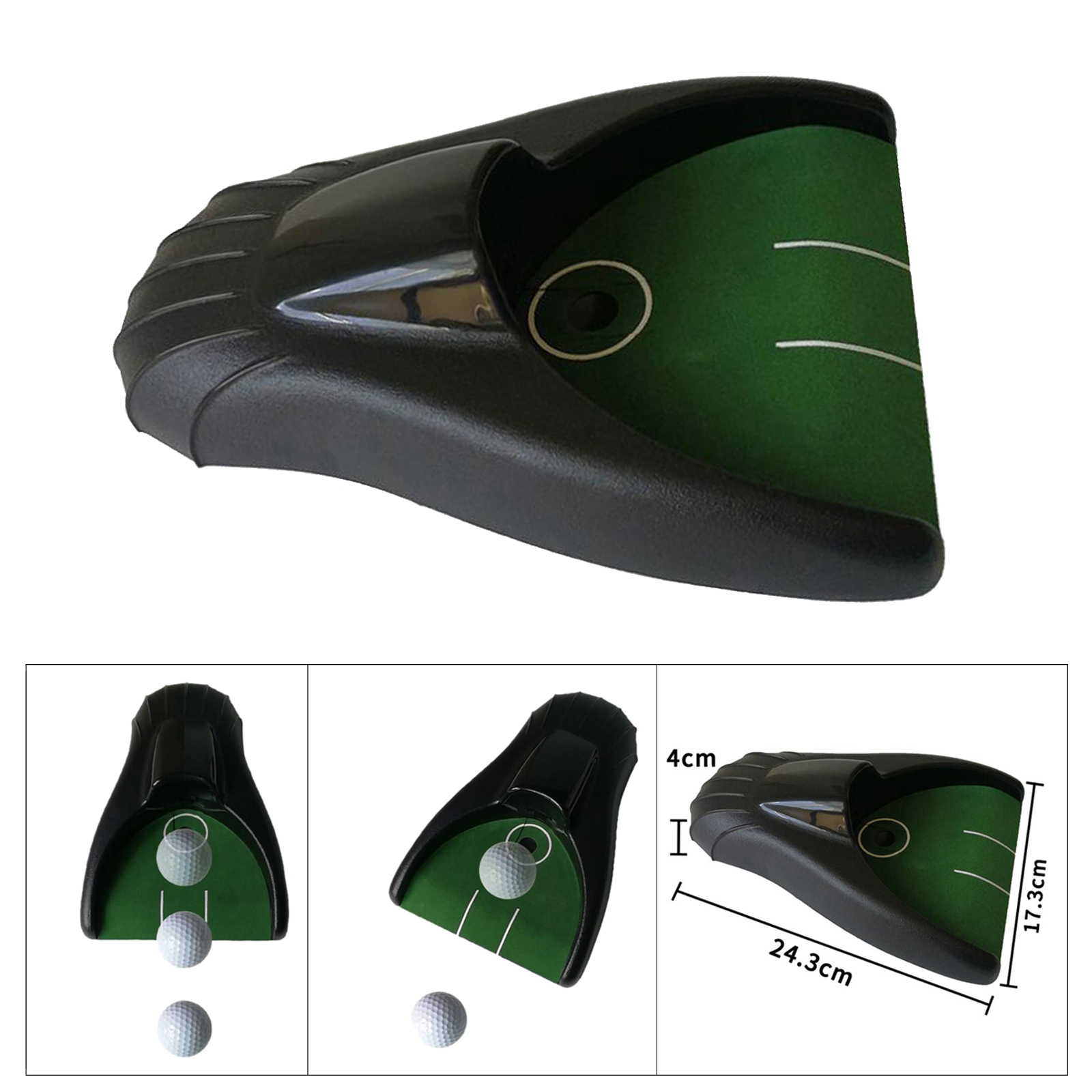 Golf Putter Cup Putting Cup Automatic Golf Return Machine For Indoor Outdoor