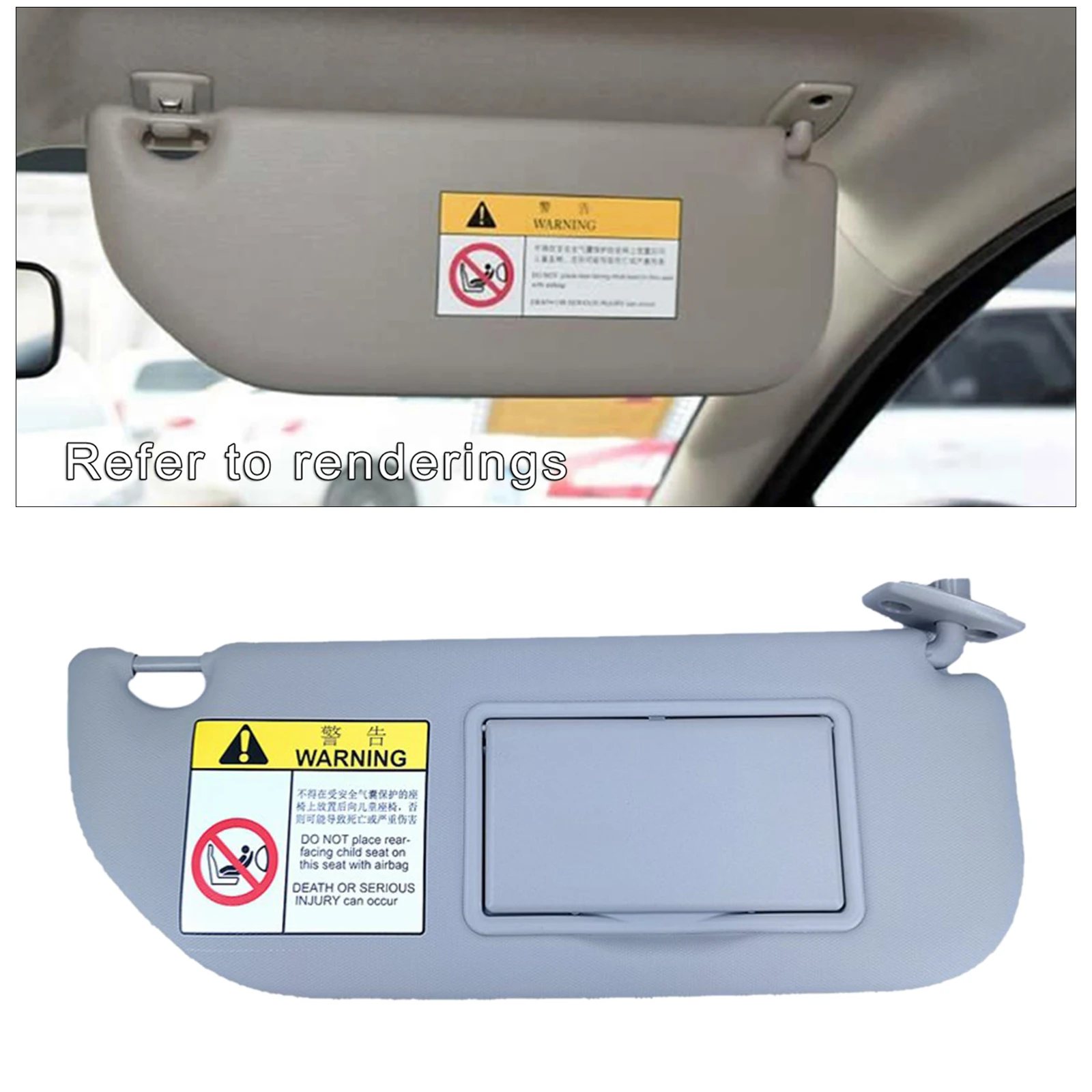 Sun Visor Shield Shade Board fits for Peugeot 301, Easy to Install
