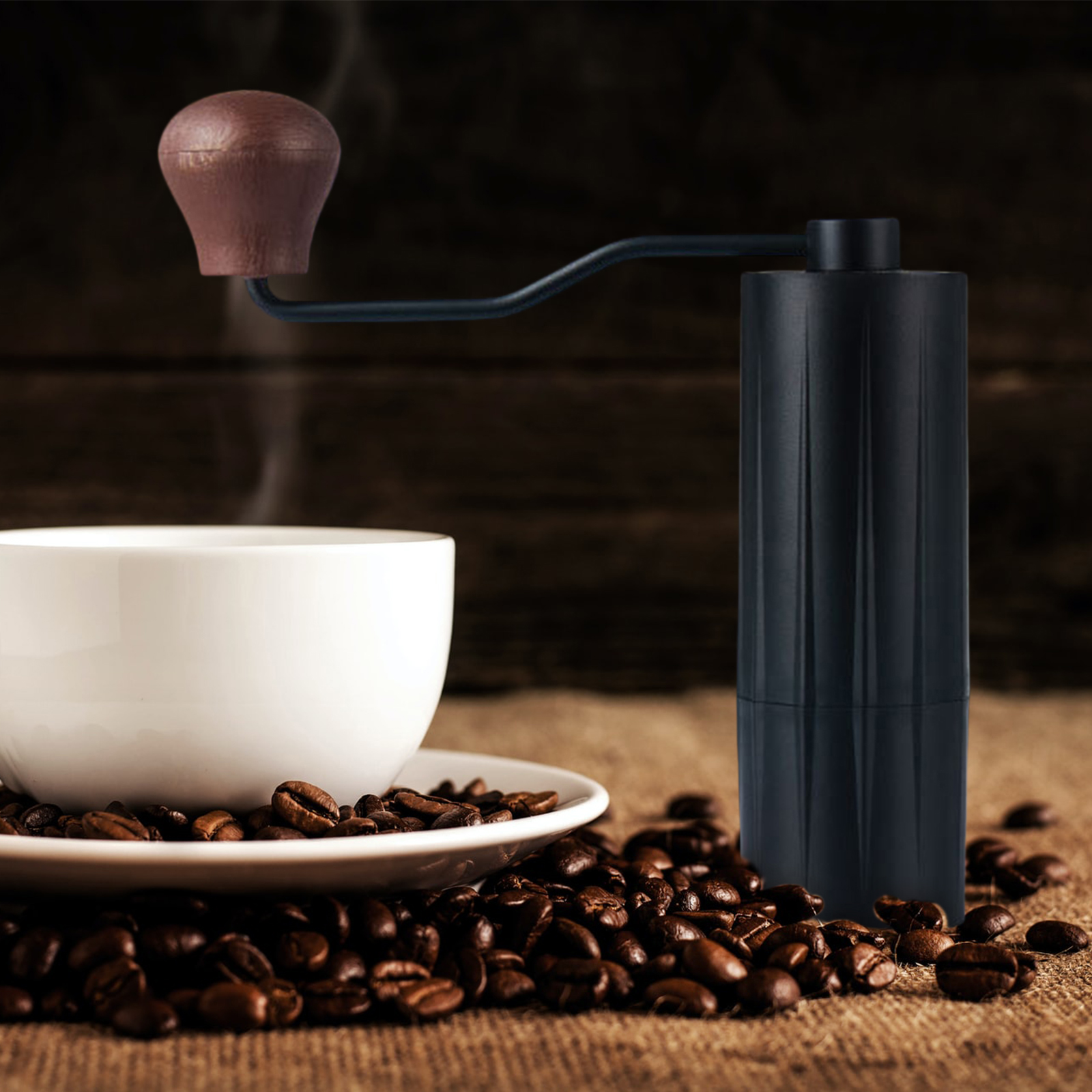 Manual Coffee Grinder Hand Coffee Bean Grinder for Precision Brewing, Coarseness Adjustable