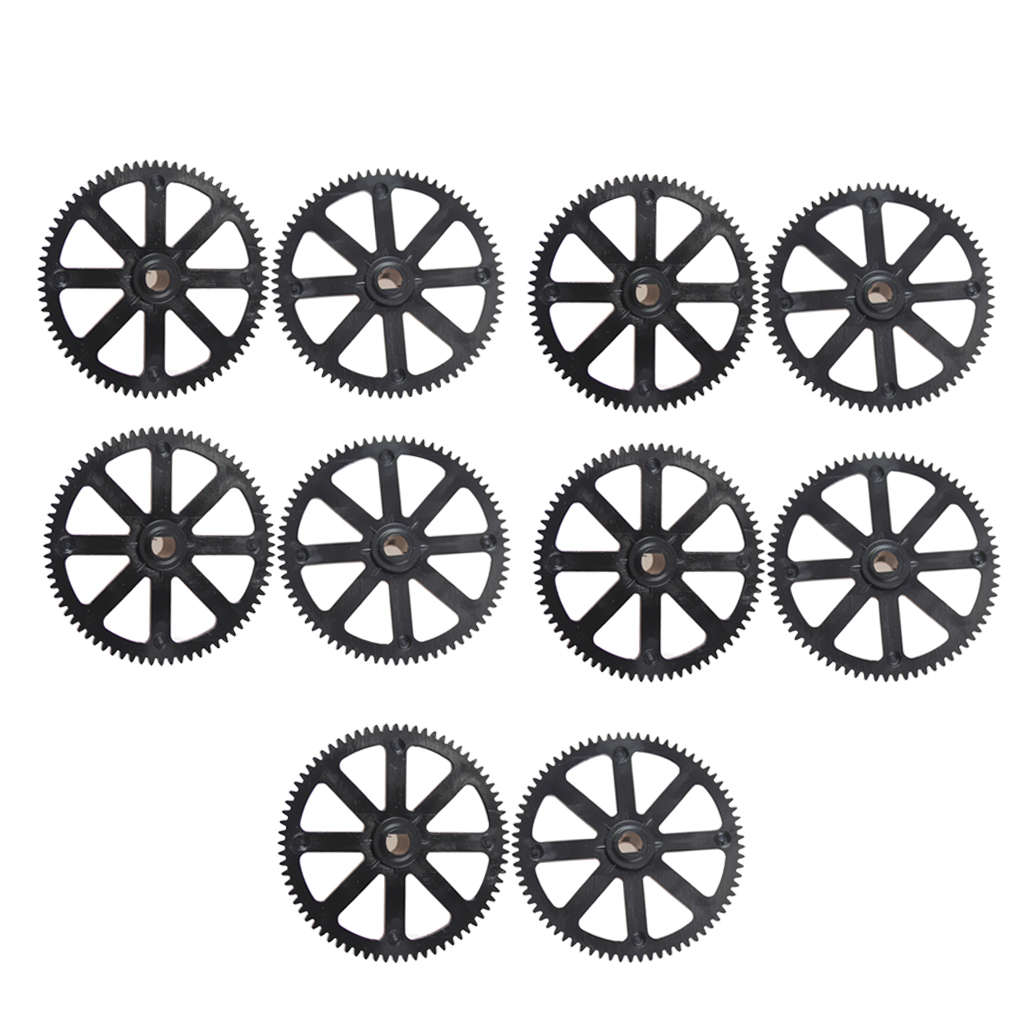 10 Pieces Main Gears Kit For WLTOYS XK K130 RC Model Helicopter Spare Parts