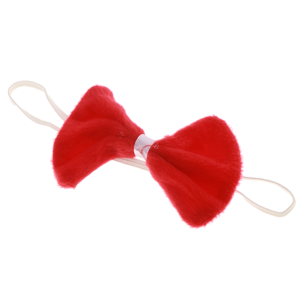Pack of 5 Reindeer Headband Bow Tie Tail Gloves Tutu Skirt Animal Cosplay Fancy Dress