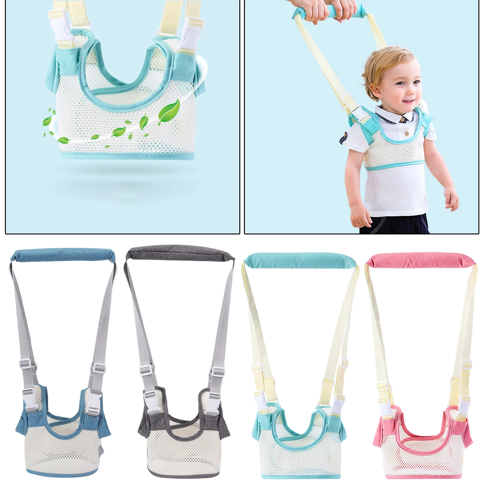 Kids Walking Harness, Learn to Walk Assistant, Handheld Baby Harness for Babies and Toddlers