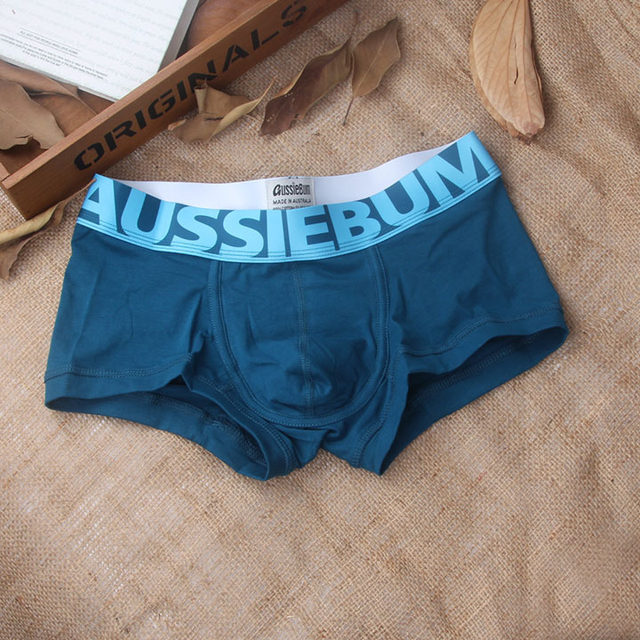 Aussiebum men's briefs milk silk low waist elastic comfortable u convex bag  colorful words - AliExpress