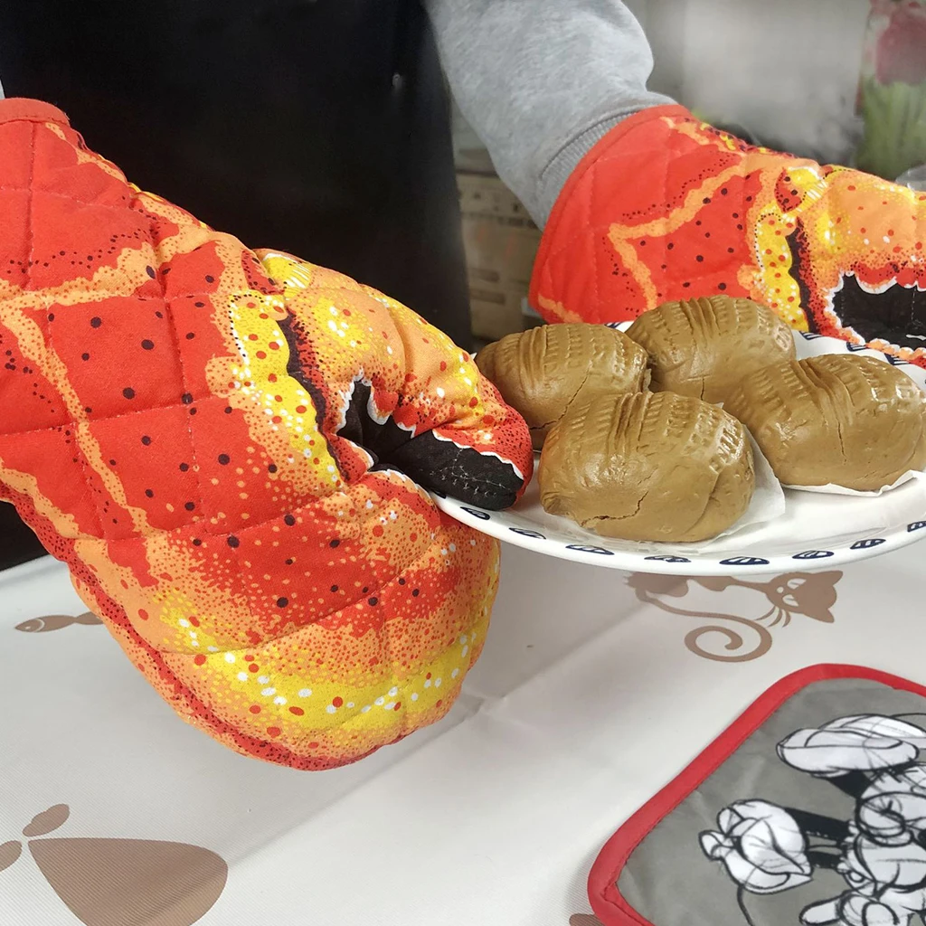 Lobster Claw Oven Mitts Heat Resistant for Oven Cooking  Claw Gloves