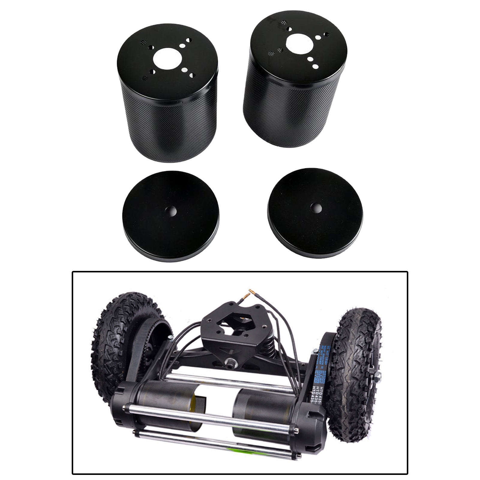1 Pair Skateboard Motor Cover for Electric Skate Board for 6065 6374 Motor Protected Accessories Motor Guard Scratchproof