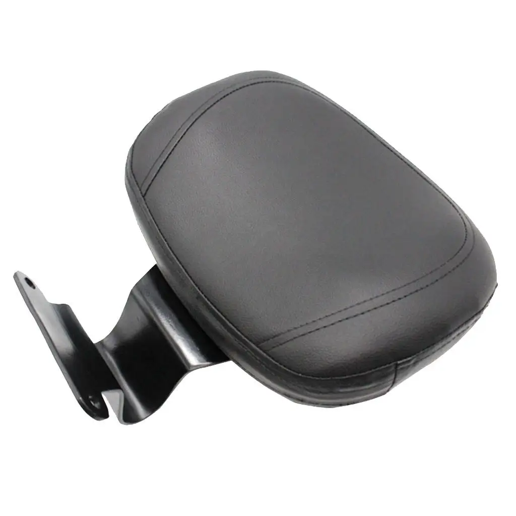 Motorcycle Driver Rider Leather Sponge Backrest Replacement for Honda VTX1300