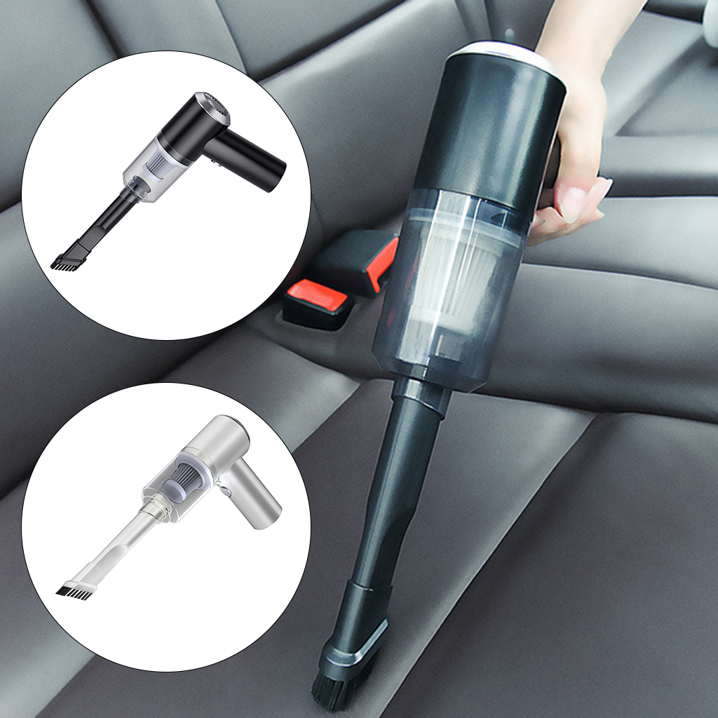 Handheld 120W Car Vacuum Cleaner Rechargeable USB 5500Pa High Power Strong Suction Wet Dry Vacuum Dust Collector for Pet Hair