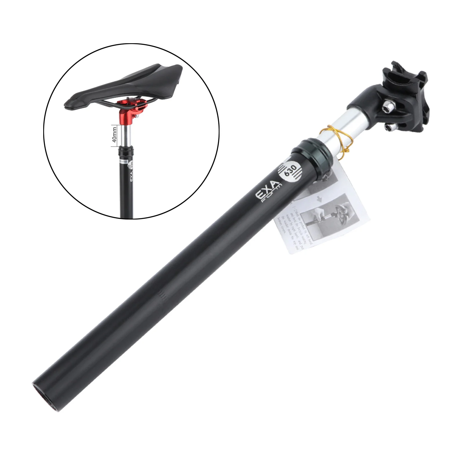 Road Bike Seatpost Shock Absorber Seat Post Saddle Pole Components Parts