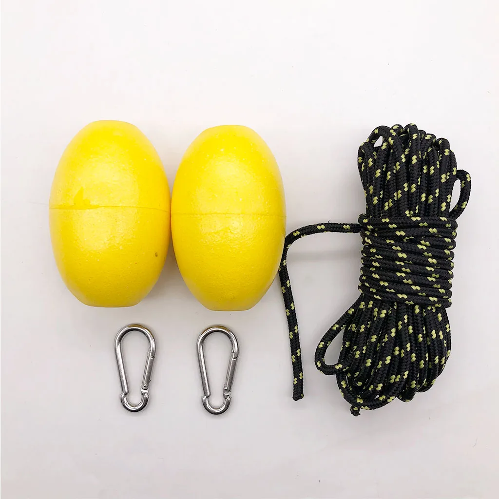 1   Set   Kayak   Anchor   Float   Rope   Buoy   Buoyant   Accessories   w / 