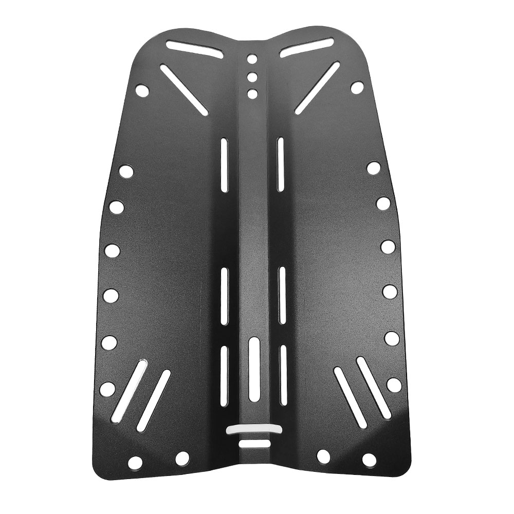 Tech Scuba Diving Backplate mit Löchern, Taucher-BCD-Gurt-Rückenplatte für flexible Zubehörmontage, robust und stabil – Detail 6