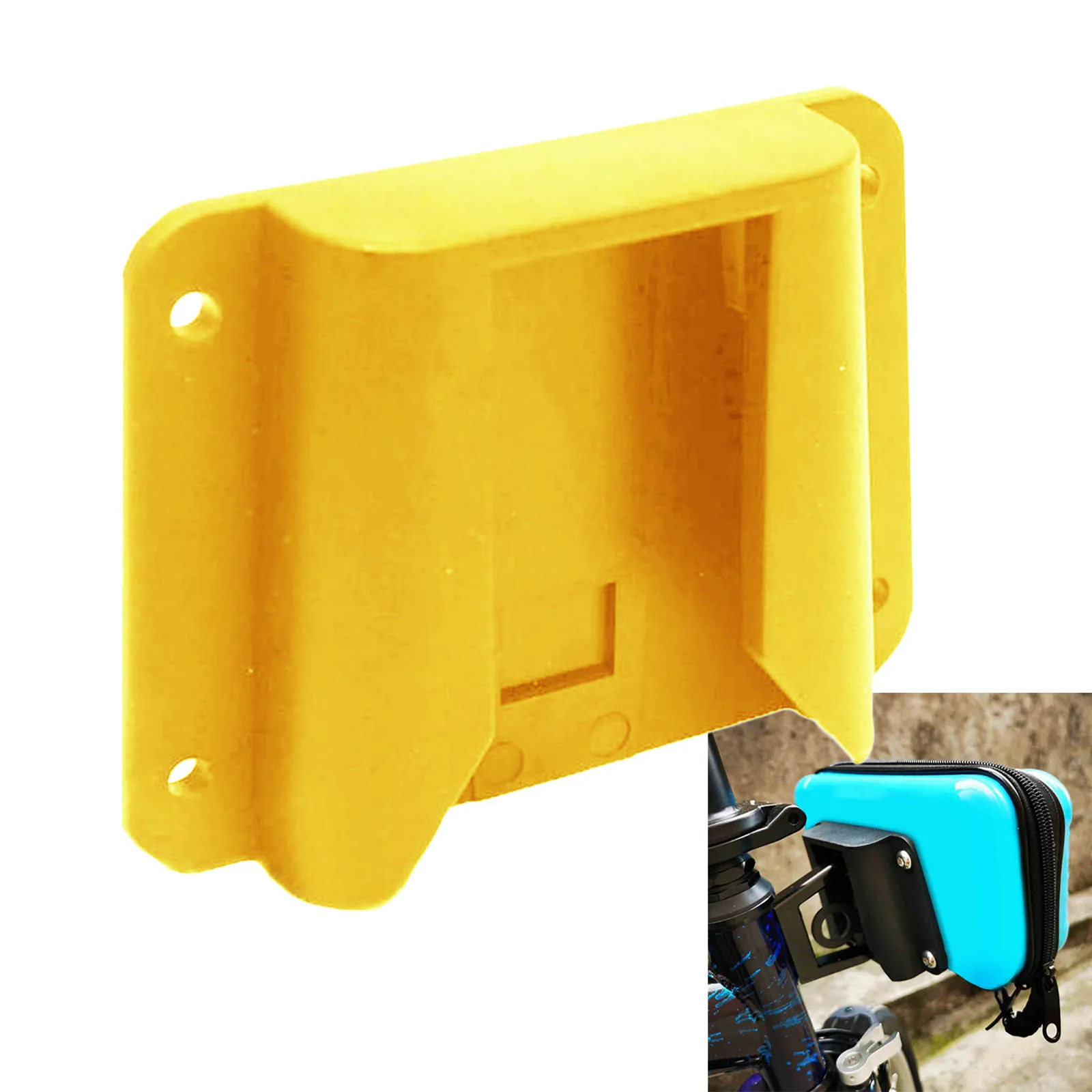 ABS Bike Front Bag Carrier Block Adaptor Bracket Holder Fit for Brompton