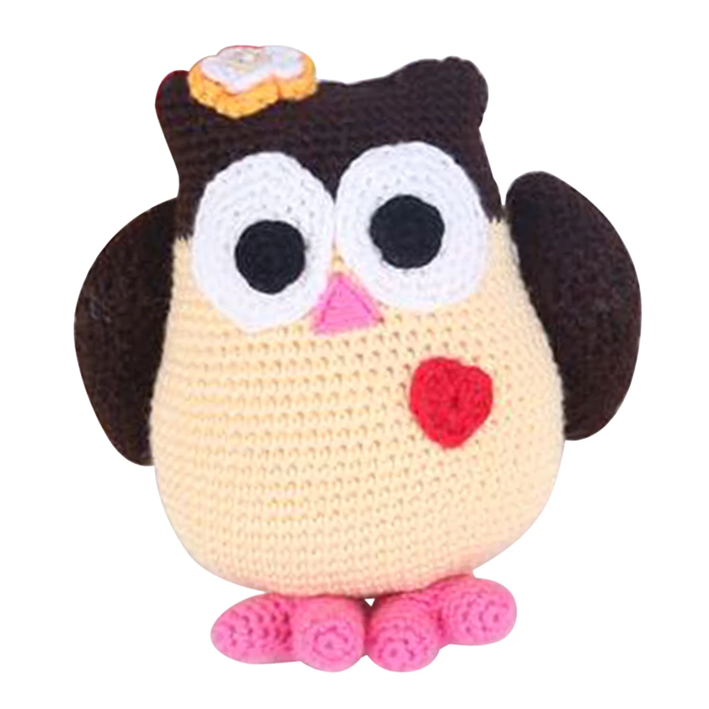 Amigurumi Crochet Kit for Making An Animal Figure- Owl Doll, DIY