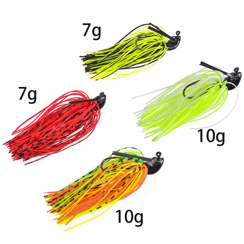 Bass Fishing Jigs - Flipping Jigs, Swim Jigs, Football Jigs - Silicone Skirts, Streamlined Head, System, Fishing Lures