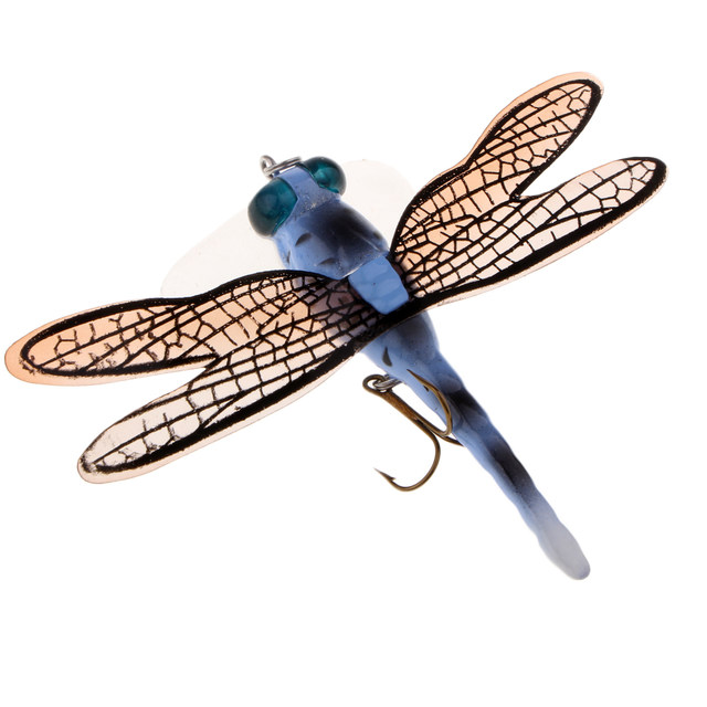 Leurre De Pêche Libellule 7.5cm/6.2g - Appât Insecte Réaliste Pour Truite, Brochet, Perche - Eau Douce