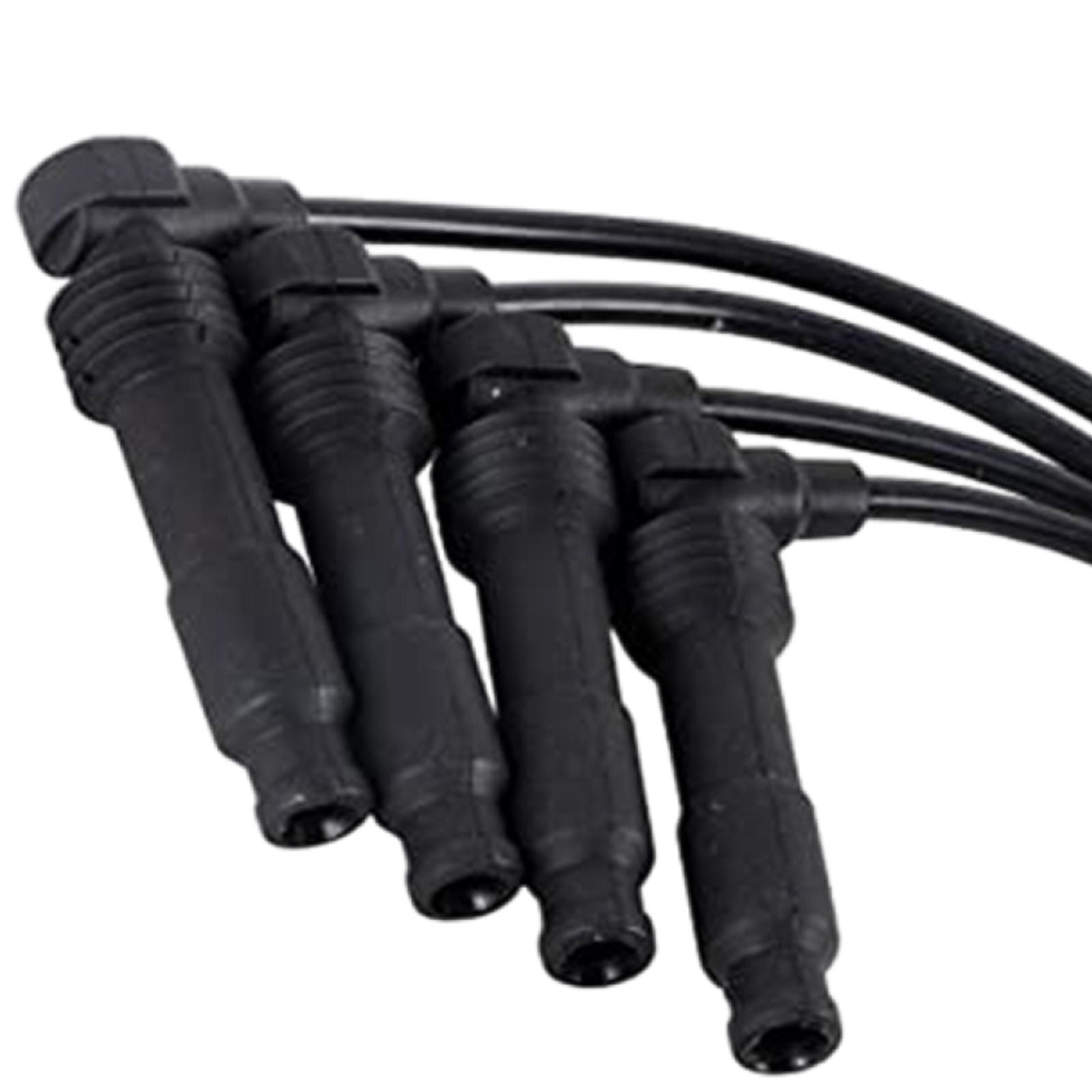 Ignition Spark Plug Wire Set 96190263 Leads Ignition Cables Set Fits for Buick Excelle