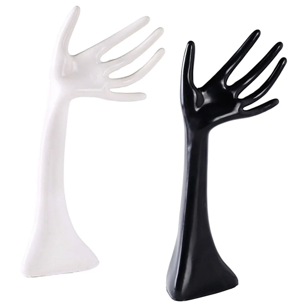 Free Stand Female Mannequin Hand Ring Display Watch Glove Stand Holder Rack